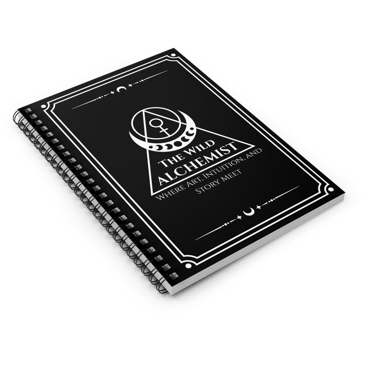 The Wild Alchemist — Tarot Art Spiral Journal