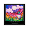 Temperance — Hummingbird Tarot Art Vinyl Sticker