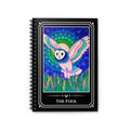 The Fool — Owl Tarot Art Spiral Journal