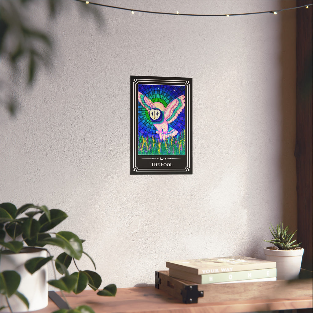 The Fool — Owl Fine Art Tarot Print