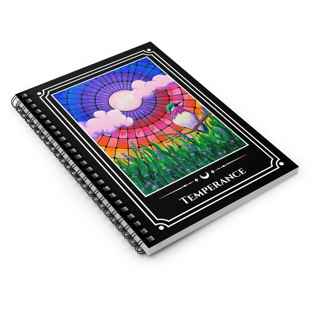 Temperance — Hummingbird Tarot Art Spiral Journal