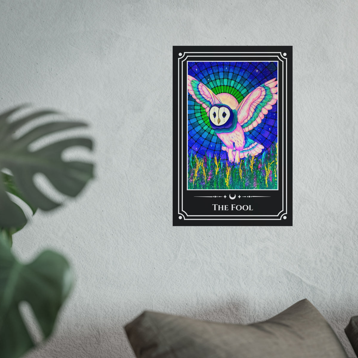 The Fool — Owl Fine Art Tarot Print