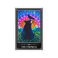 The Empress — Bear Tarot Art Vinyl Sticker