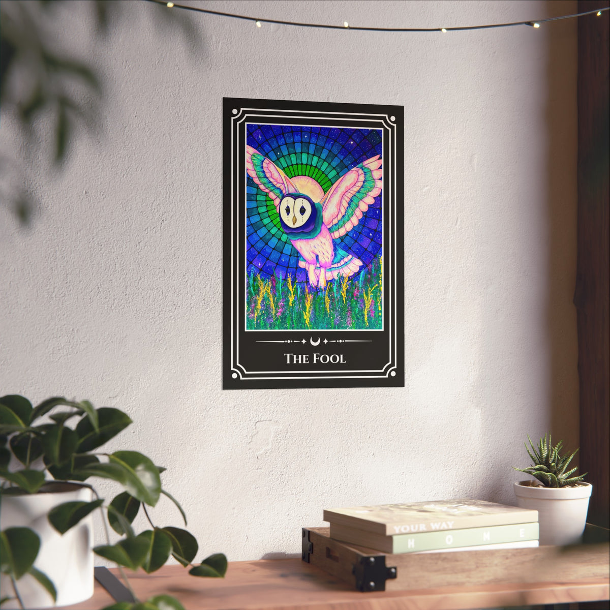 The Fool — Owl Fine Art Tarot Print