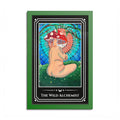 The Wild Alchemist — Colorful Framed Tarot Art Print
