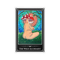 The Wild Alchemist — Mushroom Priestess Vinyl Art Sticker