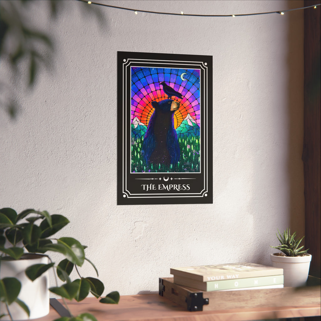 The Empress — Bear Fine Art Tarot Print
