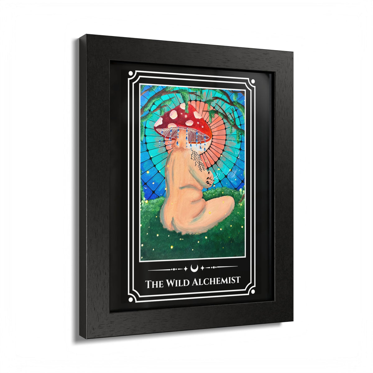 The Wild Alchemist — 8 × 10 Framed Tarot Art Print