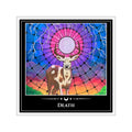 Death — Piebald Buck Tarot Art Vinyl Sticker