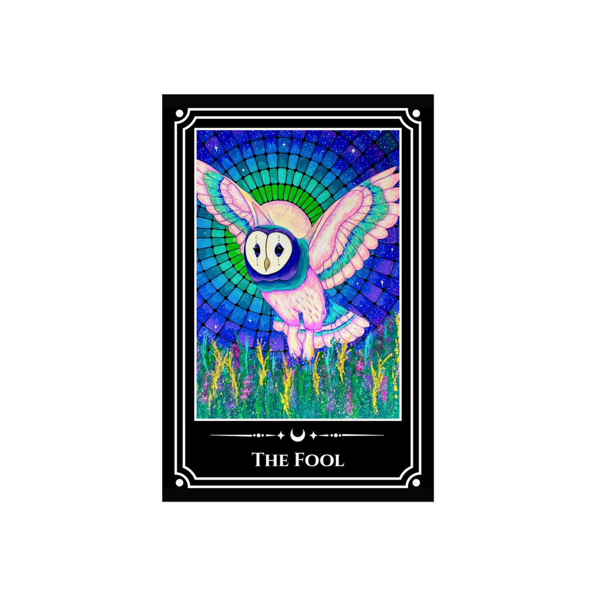The Fool — Owl Fine Art Tarot Print