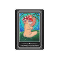 The Wild Alchemist — Metal Tarot Art Sign