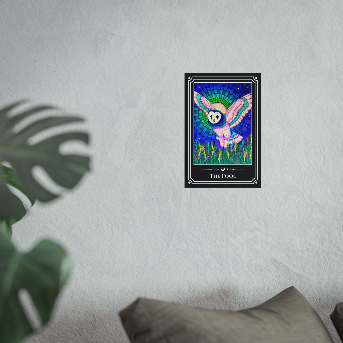The Fool — Owl Fine Art Tarot Print