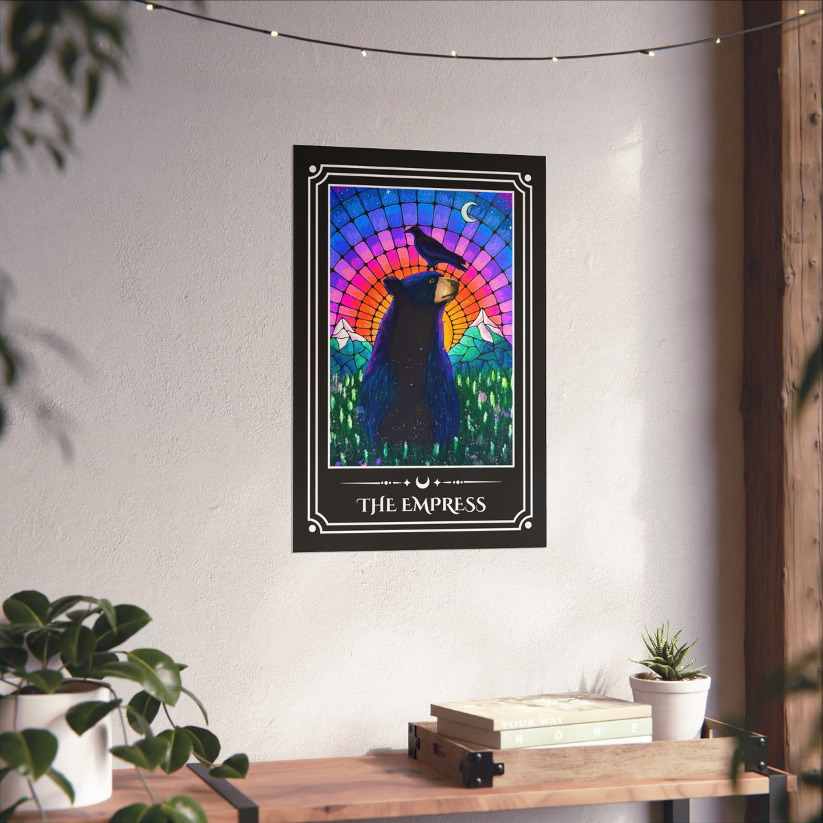 The Empress — Bear Fine Art Tarot Print