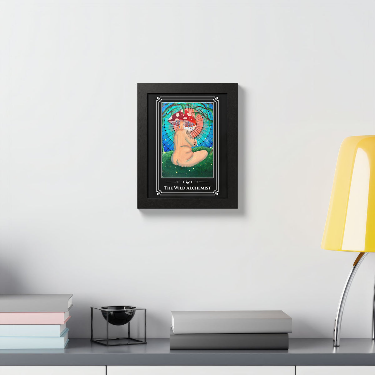 The Wild Alchemist — 8 × 10 Framed Tarot Art Print