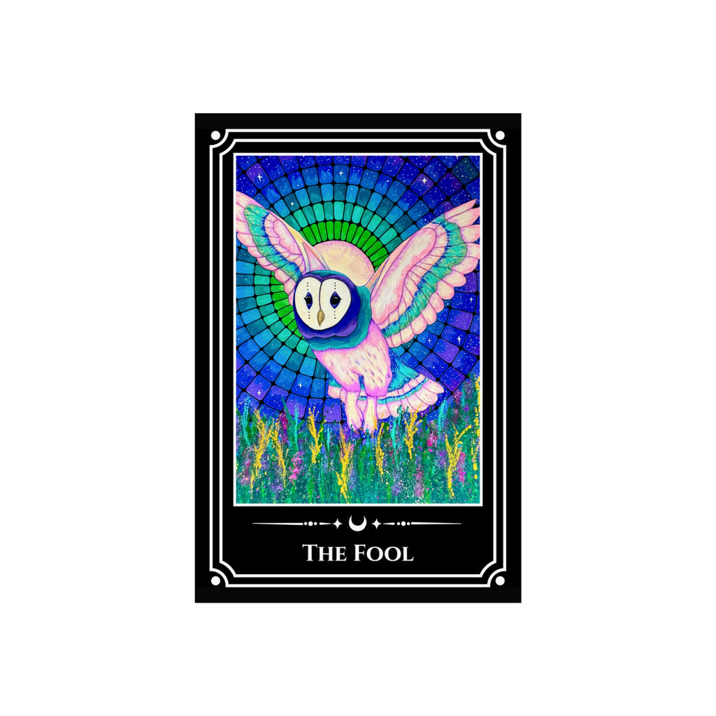 The Fool — Owl Fine Art Tarot Print