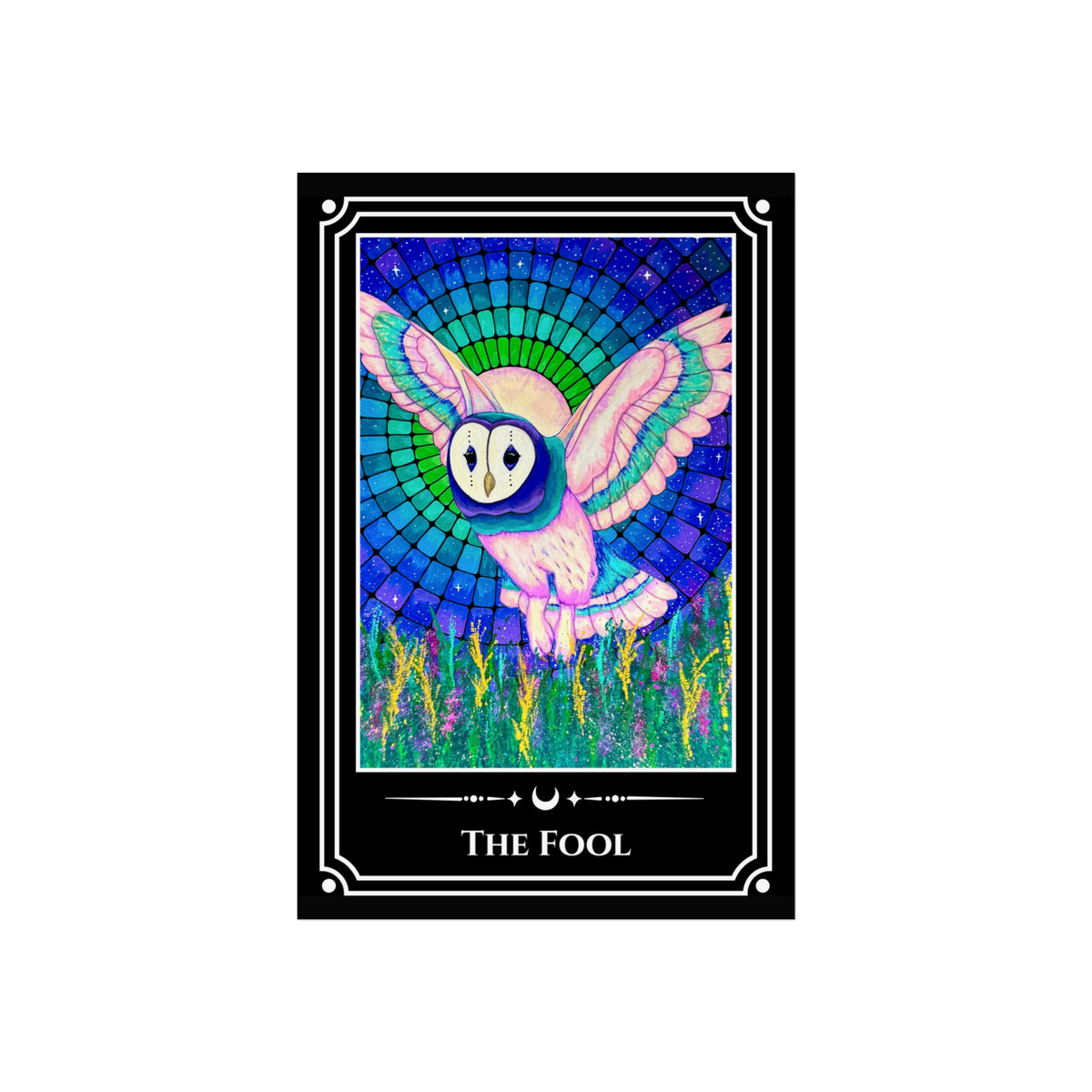 The Fool — Owl Fine Art Tarot Print