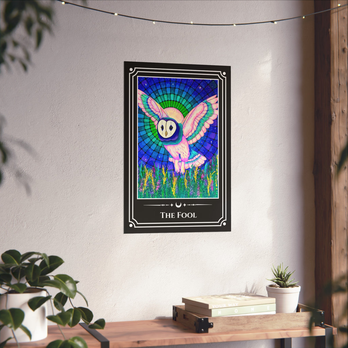 The Fool — Owl Fine Art Tarot Print