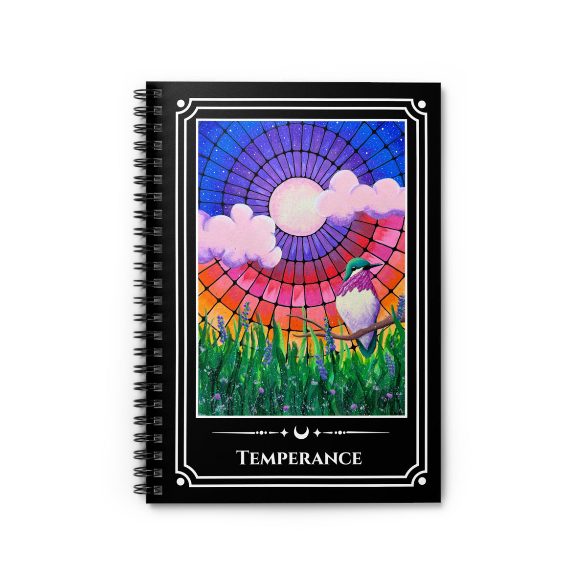Temperance — Hummingbird Tarot Art Spiral Journal