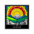 Ten of Cups — Rainbow River Tarot Art Vinyl Sticker