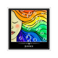 Justice — Rainbow Reverie Tarot Art Vinyl Sticker