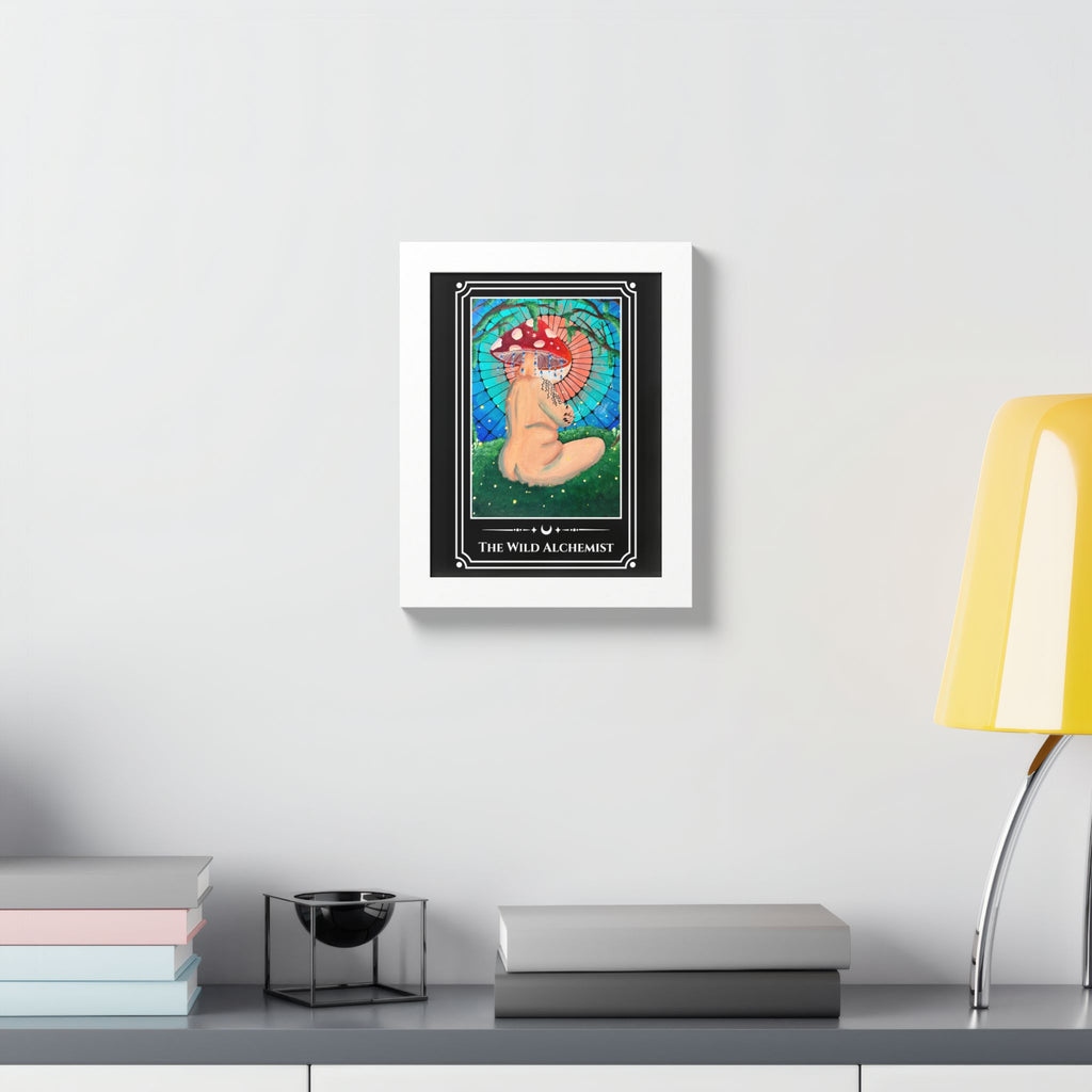 The Wild Alchemist — 8 × 10 Framed Tarot Art Print