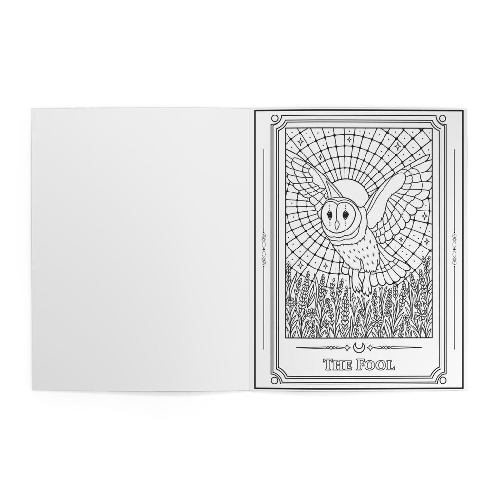The Wild Alchemist: Grimoire of Color — Tarot-Inspired Coloring Book