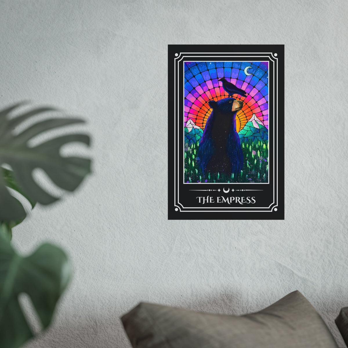 The Empress — Bear Fine Art Tarot Print
