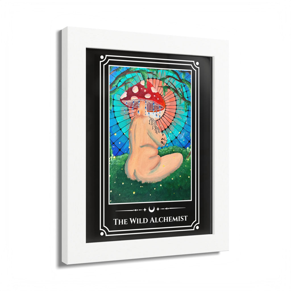 The Wild Alchemist — 8 × 10 Framed Tarot Art Print