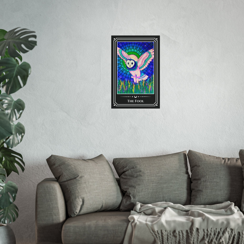 The Fool — Owl Fine Art Tarot Print