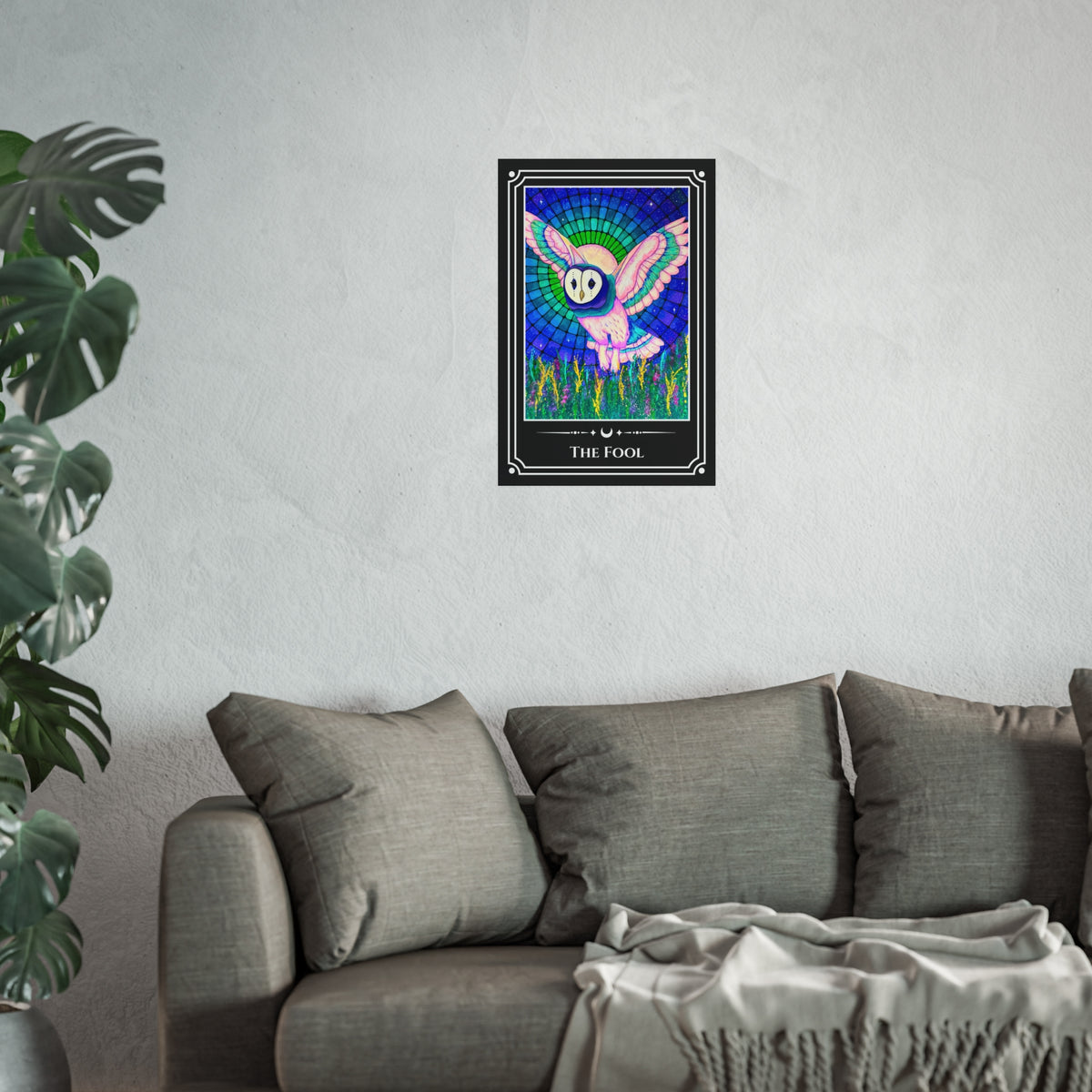 The Fool — Owl Fine Art Tarot Print